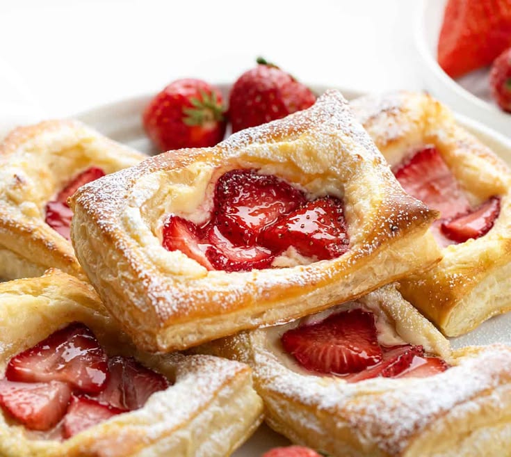 Strawberry Danish